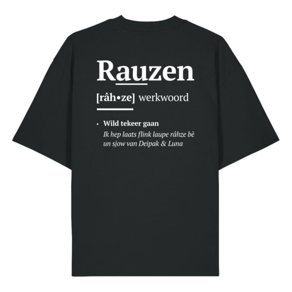 Rauzen Oversize T-shirt Black Thumbnail