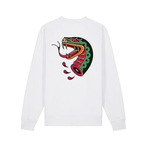 Snake Sweater White Thumbnail