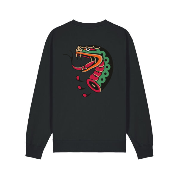 Snake Sweater Black Thumbnail